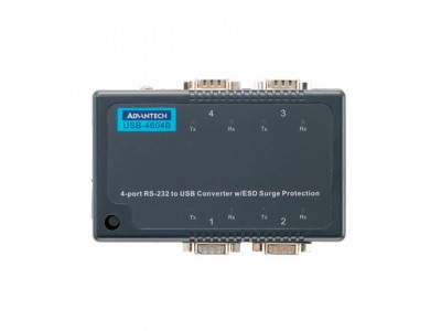 4 Port RS-232 to USB Converter with Surge Protection