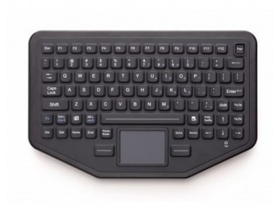 Bluetooth-Compatible, Wireless Industrial Keyboard with Touchpad