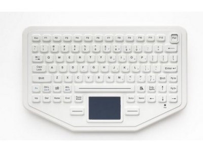 Bluetooth-Compatible, Wireless Industrial Keyboard with Touchpad
