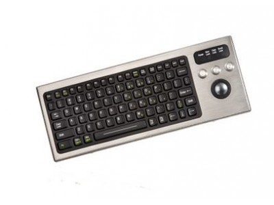 Keyboard with Integrated Trackball