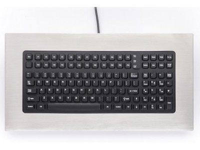 Intrinsically Safe Stainless Steel Panel Mount Keyboard