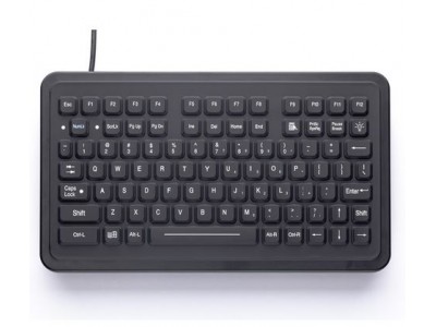 Small-Footprint Industrial Keyboard