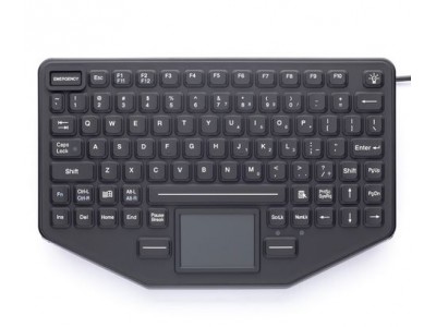 Mountable Keyboard with Touchpad