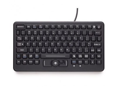 Industrial Keyboard with Emergency Key