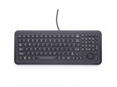 Panel Mount Keyboard with HulaPoint II & Backlighting
