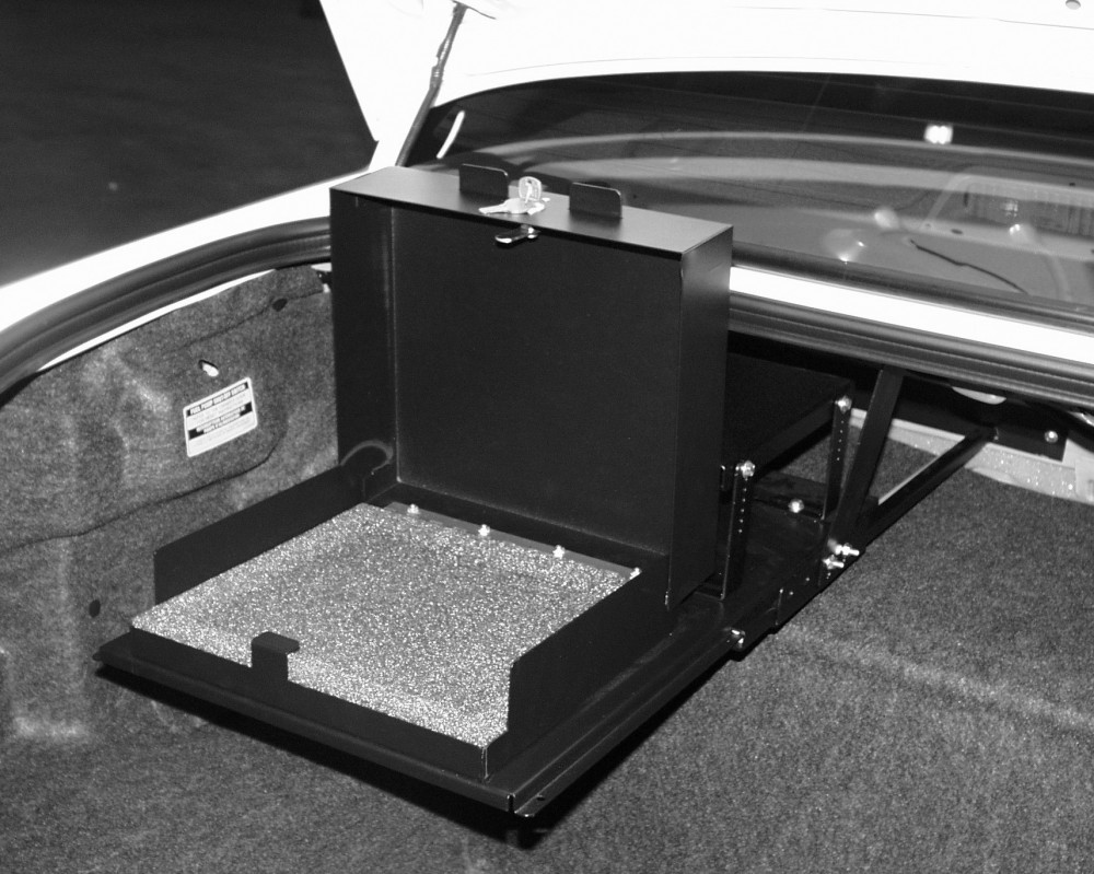 C-3583  Trunk Tray Storage Lock Box by Havis - L-TronDirect