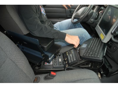 Hewlett Packard Arm Rest Printer Bracket: Pedestal