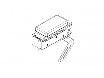 Printer top mount assembly for printek Interceptor 800