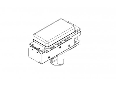 Printek Interceptor 800 arm rest printer bracket: side mounted pedestal