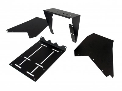 2000-2005 Chevrolet Impala Police Package Monitor Mounting Platform And Wiring Cover Panel