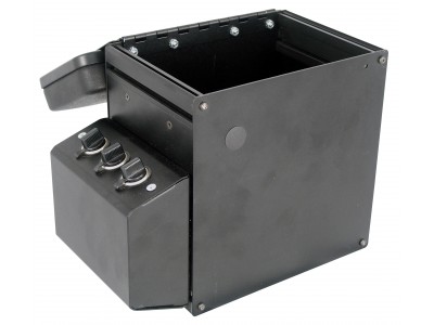 Combination Box, External Mount, 3 Lighter Plug Outlets, Flip Arm Rest