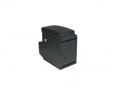 Combination Box, External Mount, 3 Lighter Plug Outlets, Flip Arm Rest with Lock and Key