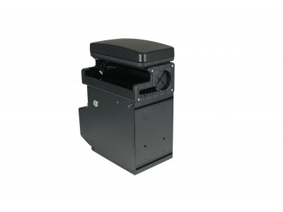 Combination Box, External Mount, 3 Lighter Plug Outlets, Brother/Pentax PocketJet Printer Mount, Arm Rest, With Lock & Key,