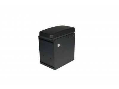 Combination Box, External Mount, Flip Arm Rest With Lock and Key