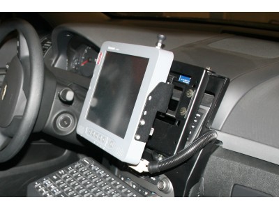 Swing Out Dash Monitor Mount Base For 2011-2013 Chevrolet Caprice