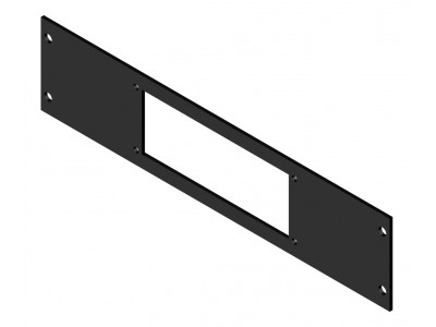 1-Piece Equipment Mounting Bracket, 2