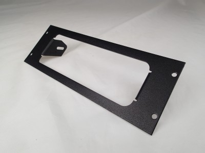 Angled 1-Piece Equipment Mounting Bracket, 3