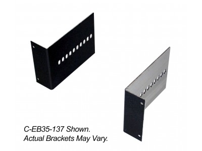 1-Piece Equipment Mounting Bracket, 3.5