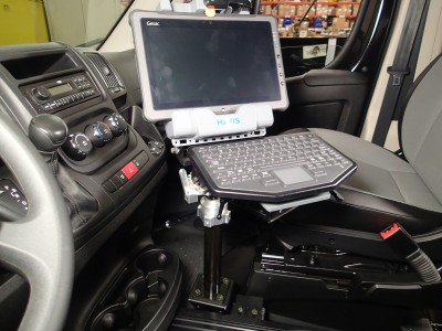 2015-2016 Dodge Promaster Heavy Duty Vehicle Mount