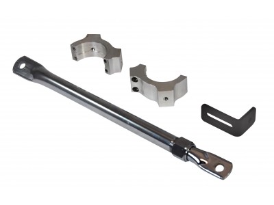 Heavy Duty Stability Side Support Arm, Mounts To OEM Frame Under Passenger Glove Box Door