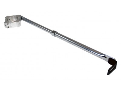 Heavy Duty Stability Side Support Arm, Mounts To OEM Frame Under Passenger Glove Box Door