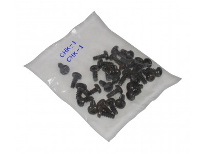 Replacement hardware kit with (35) Torx screws for Equipment Brackets and Filler Plates