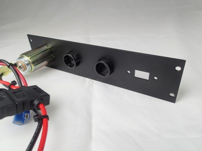 Lighter Plug Outlet W/ 1 USB Cut Outs