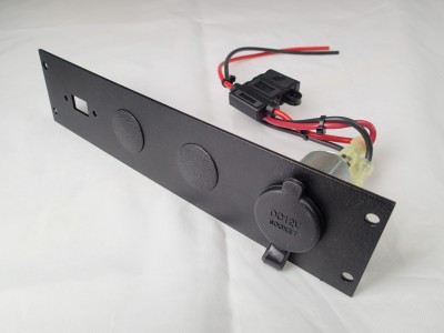 Lighter Plug Outlet W/ 1 USB Cut Outs