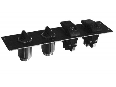 2 Lighter Plug Outlet W/ 2 Switch Cut Outs