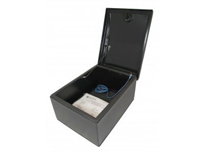 Small Motorcycle Box With Hinged Lid