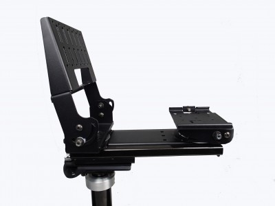 Heavy duty computer monitor / keyboard mount and motion device