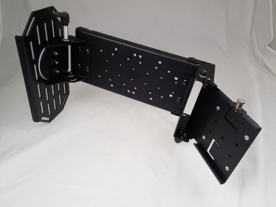 Forklift Fixed Overhead Mounting Package for Convertible Laptop or Tablet with Keyboard Tray