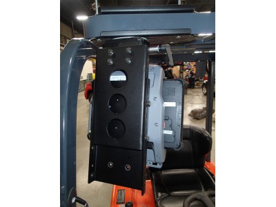 Forklift Height Adjustable Overhead Mounting Package for Convertible Laptop or Tablet