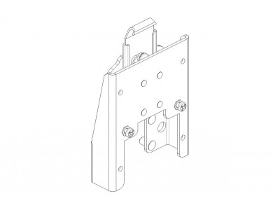 Monitor Adapter Plate Assembly, Datalux, TX4