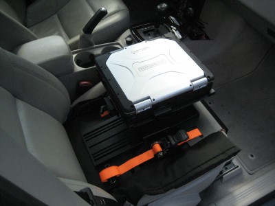 Universal Seat Top Computer Mount