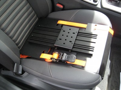 Universal Seat Top Computer Mount