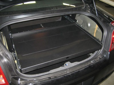 2006-2010 Dodge Charger Full Width Trunk Tray Bearing, Double Decker Shelves