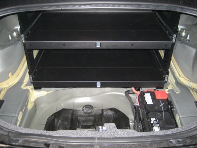 2006-2010 Dodge Charger Full Width Trunk Tray Bearing, Double Decker Shelves