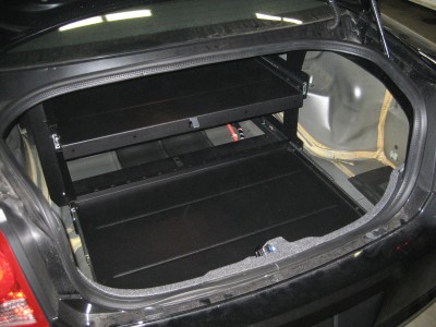 2006-2010 Dodge Charger Full Width Trunk Tray Bearing, Double Decker Shelves
