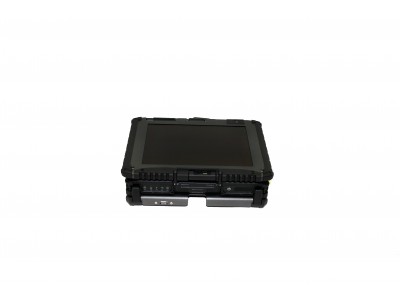 Docking Station with Dual Pass-through Antenna for Getac V100 Fully Rugged Convertible Notebook
