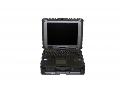 Docking Station with Triple Pass-through Antenna for Getac V200 Fully Rugged Convertible Notebook