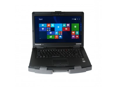 Docking Station with Dual Pass-through Antenna and Power Supply for Panasonic's Toughbook 54 Rugged Laptop