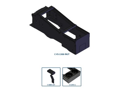 Integrated Control System Mounting Package for Ford Police Interceptor Utility