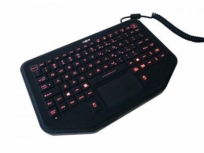Havis Rugged USB Backlit Keyboard 
