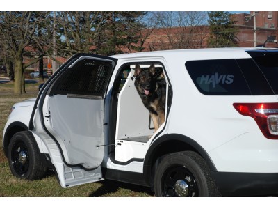 2013-2016 Ford Police Interceptor Utility K9 Prisoner Transport System. (Does not work in Ford Retail Explorer)