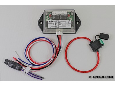 K9 Transport Heat Alarm Unit Option, Hot-N-Pop Unit, Heat Alarm Window Drop for 2011 Up Ford Police Interceptor, Sedan, Utility & Explorer