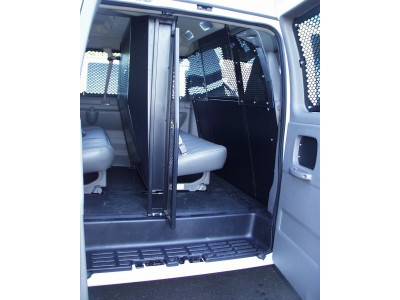 Front Partition With Emergency Exit Hatch