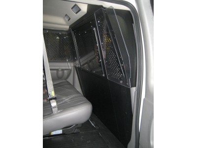 Front Partition With Emergency Exit Hatch