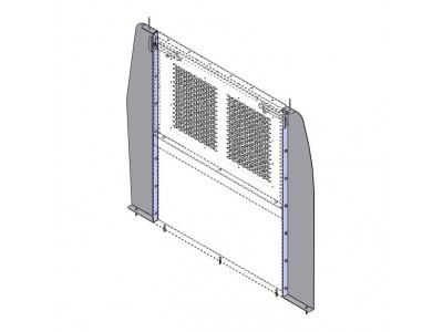 1997-2016 Chevrolet G-Series Rear Partition Filler Panel Kit