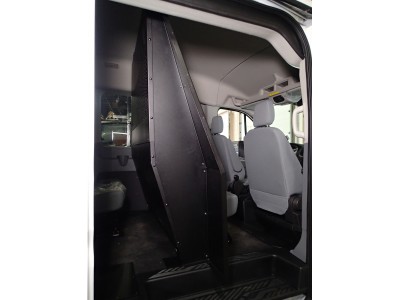 Middle partition for 2015 -2016 Ford Transit window van with medium roof and side sliding door